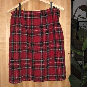 Wool Knee length skirt